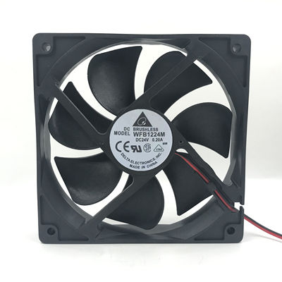 Original Delta WFB1224M Cooling Fan DC 24V 0.20A 2-Wires WFB1224M Fans